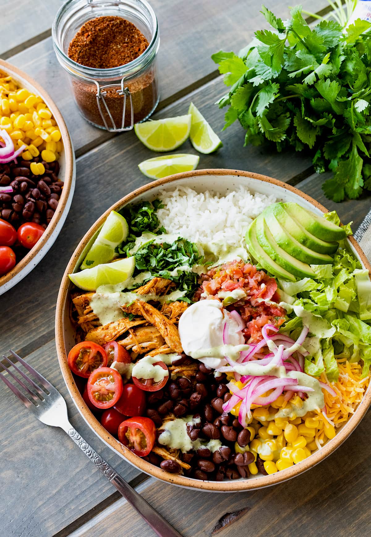 Saj & Salsa rice bowl catering
